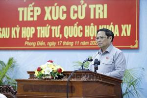  Thủ tướng Phạm Minh Chính tiếp xúc cử tri tại Cần Thơ

