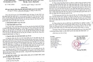 Cần Thơ: Tiếp 2.650 lượt công dân trong năm 2022