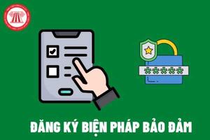 Chính phủ ban hành Nghị định về đăng ký biện pháp bảo đảm
