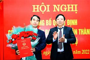 Ông Nguyễn Minh Tuấn được bổ nhiệm làm Phó Giám đốc Sở Giao thông Vận tải Hải Phòng