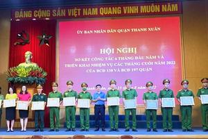 Hà Nội: Ban Chỉ đạo 197 quận Thanh Xuân sơ kết 6 tháng đầu năm