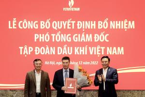 Petrovietnam công bố và trao quyết định Phó Tổng Giám đốc Tập đoàn
