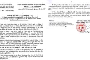 Nhiều thiếu sót tại Ban Quản lý xây dựng nông thôn mới xã Bà Điểm