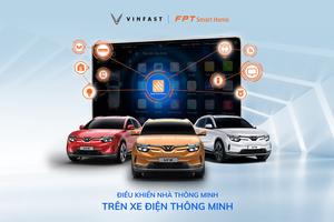 Điều khiển nhà thông minh chỉ bằng câu lệnh “Hey VinFast!” trên VF 8
