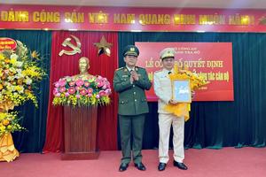 Thượng tá Phan Văn Bé được bổ nhiệm Phó Chánh Thanh tra Bộ Công an
