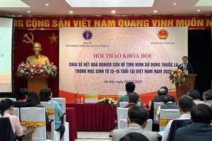 
Tình hình sử dụng các sản phẩm thuốc lá mới có xu hướng gia tăng