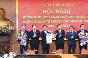 Thái Bình: Điều động, bổ nhiệm, luân chuyển cán bộ

