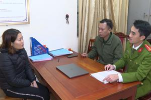 Di lí đối tượng chiếm đoạt tài sản từ Lâm Đồng về điều tra