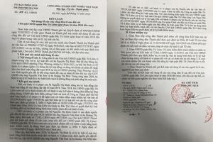 Hà Nội: Cán bộ lọt lưới kỉ luật “nhờ” Hội đồng Kỉ luật quận Bắc Từ Liêm mắc lỗi nhiều lần