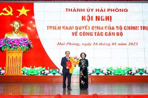 Ông Lê Tiến Châu được điều động giữ chức Bí thư Thành ủy Hải Phòng, nhiệm kỳ 2020 - 2025