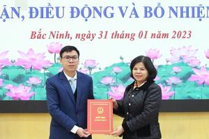 Bắc Ninh bổ nhiệm Phó Chánh Văn phòng UBND tỉnh