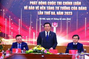 Phát động Cuộc thi chính luận về bảo vệ nền tảng tư tưởng của Đảng lần thứ Ba, năm 2023