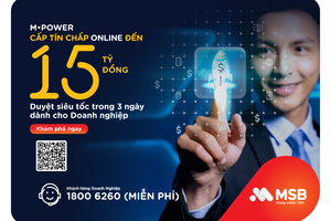 MSB và MISA hỗ trợ doanh nghiệp vay trực tuyến không tài sản đảm bảo lên tới 15 tỷ đồng