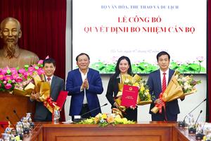 Thanh tra Bộ Văn hóa, Thể thao và Du lịch có Chánh Thanh tra mới 
