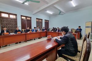 Nhiều công dân đến buổi tiếp dân của Chủ tịch UBND tỉnh Bắc Giang