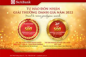 SeABank được vinh danh trong nhiều bảng xếp hạng uy tín tại Việt Nam và khu vực
