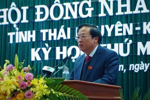 Chủ tịch Quốc hội ký nghị quyết kỷ luật nguyên Phó Chủ tịch Thường trực HĐND tỉnh Thái Nguyên