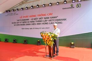“Vietcombank – Vì một Việt Nam xanh”