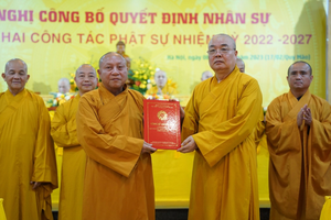 Hòa thượng Thích Gia Quang làm Trưởng ban Thông tin truyền thông của Giáo hội Phật giáo Việt Nam