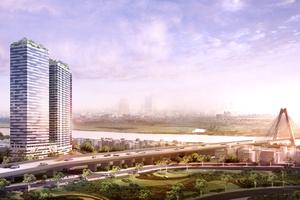 Intracom Riverside: Cao ốc văn phòng sang, xịn, view trọn sông Hồng

