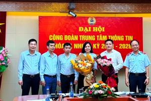 Đại hội Công đoàn Trung tâm Thông tin nhiệm kỳ 2023 - 2028 