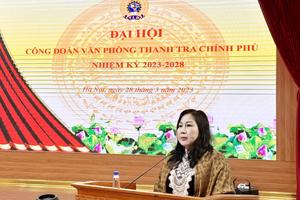 Đại hội Công đoàn Văn phòng Thanh tra Chính phủ nhiệm kỳ 2023 - 2028