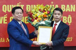 Ông Vũ Thanh Mai được bổ nhiệm làm Phó Trưởng Ban Tuyên giáo Trung ương