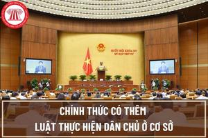 Triển khai thi hành Luật Thực hiện dân chủ ở cơ sở