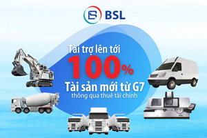  Công ty TNHH BIDV-SuMi TRUSTcho thuê tài chính với tỷ lệ tài trợ lên đến 100% 