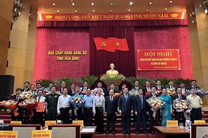 Hoà Bình: Luân chuyển, điều động, bổ nhiệm nhiều cán bộ chủ chốt