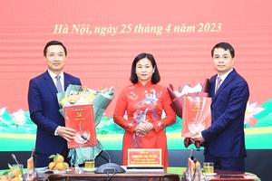 Hà Nội công bố quyết định về công tác cán bộ