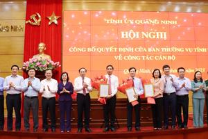 Quảng Ninh điều động, luân chuyển cán bộ chủ chốt

