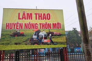 UBND huyện Lâm Thao phải chịu trách nhiệm trước những sai phạm