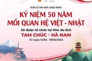 Nhiều hoạt động ý nghĩa trong Tuần lễ văn hoá Việt - Nhật tại Tam Chúc