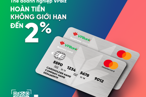 Bộ đôi thẻ VPBiz của VPBank tung ưu đãi hoàn tiền hấp dẫn
