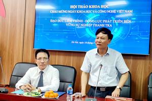 Phó Tổng Thanh tra Bùi Ngọc Lam chúc mừng các nhà nghiên cứu nhân Ngày Khoa học và Công nghệ Việt Nam