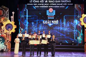 4 công trình đạt Giải thưởng Sáng tạo Khoa học Công nghệ Việt Nam năm 2022