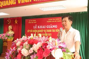 Hơn 80 cán bộ ngành Thuế tham gia lớp bồi dưỡng nghiệp vụ thanh tra viên chính