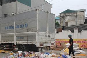 Tiêu hủy 116 mặt hàng bị tịch thu do vi phạm hành chính