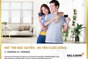 Sở hữu thẻ tín dụng quốc tế Bắc Á Bank: Nhận ưu đãi độc quyền, hoàn phí bảo hiểm