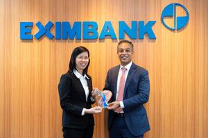 Eximbank vinh dự nhận giải thưởng thanh toán quốc tế xuất sắc từ Citibank