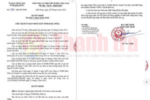 Vi phạm quy định về bảo vệ môi trường và kê khai phí, một doanh nghiệp bị phạt hơn 1,4 tỷ đồng