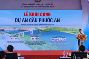 Bà Rịa - Vũng Tàu: Khởi công xây dựng cầu kết nối cảng Cái Mép - Thị Vải với khu vực miền Đông Nam bộ và Tây Nam bộ