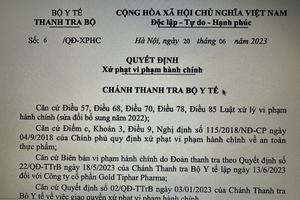 Vi phạm hành chính về an toàn thực phẩm, 2 doanh nghiệp bị xử phạt