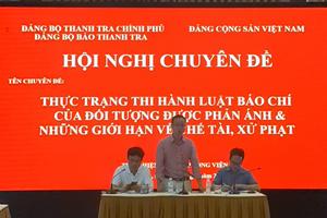 Đảng bộ Báo Thanh tra tổ chức sinh hoạt chuyên đề