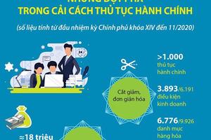 Công bố đầy đủ, chính xác thông tin về TTHC trên Cơ sở dữ liệu quốc gia