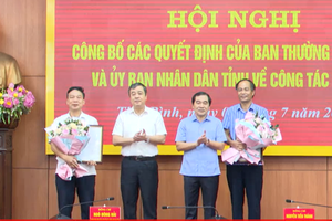 Thái Bình: Điều động, bổ nhiệm cán bộ

