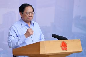 Thủ tướng chủ trì cuộc làm việc về triển khai cơ chế, chính sách đặc thù phát triển TPHCM