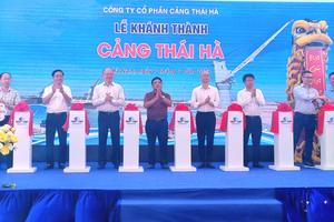 Khánh thành Cảng Thái Hà tại tỉnh Hà Nam