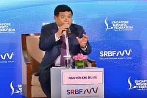 Bộ trưởng Nguyễn Chí Dũng mong các doanh nghiệp Singapore tìm đến Việt Nam để hợp tác
